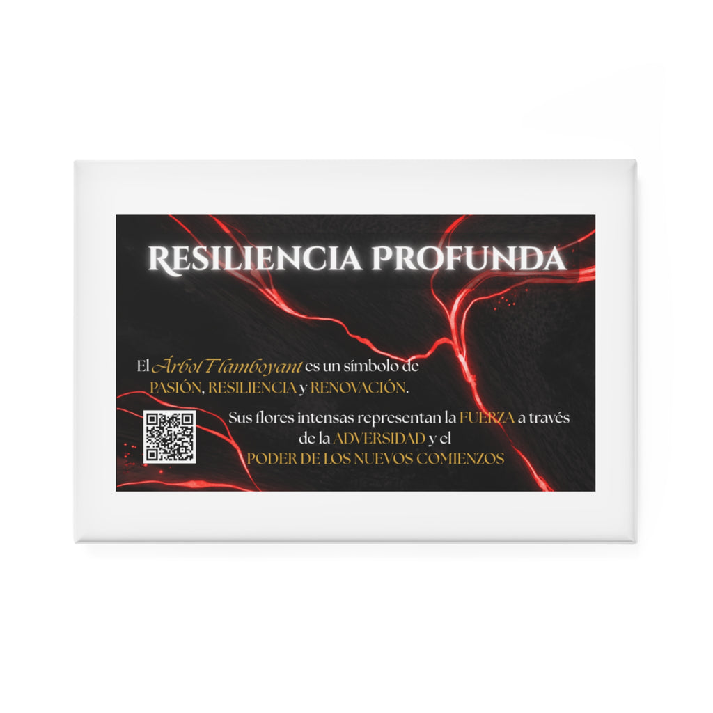 Árbol Flamboyán – Resiliencia Profunda Imán