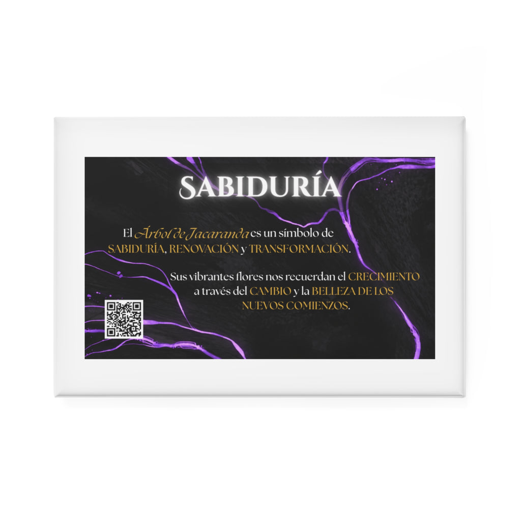 Árbol Jacaranda – Sabiduría y Transformación Imán