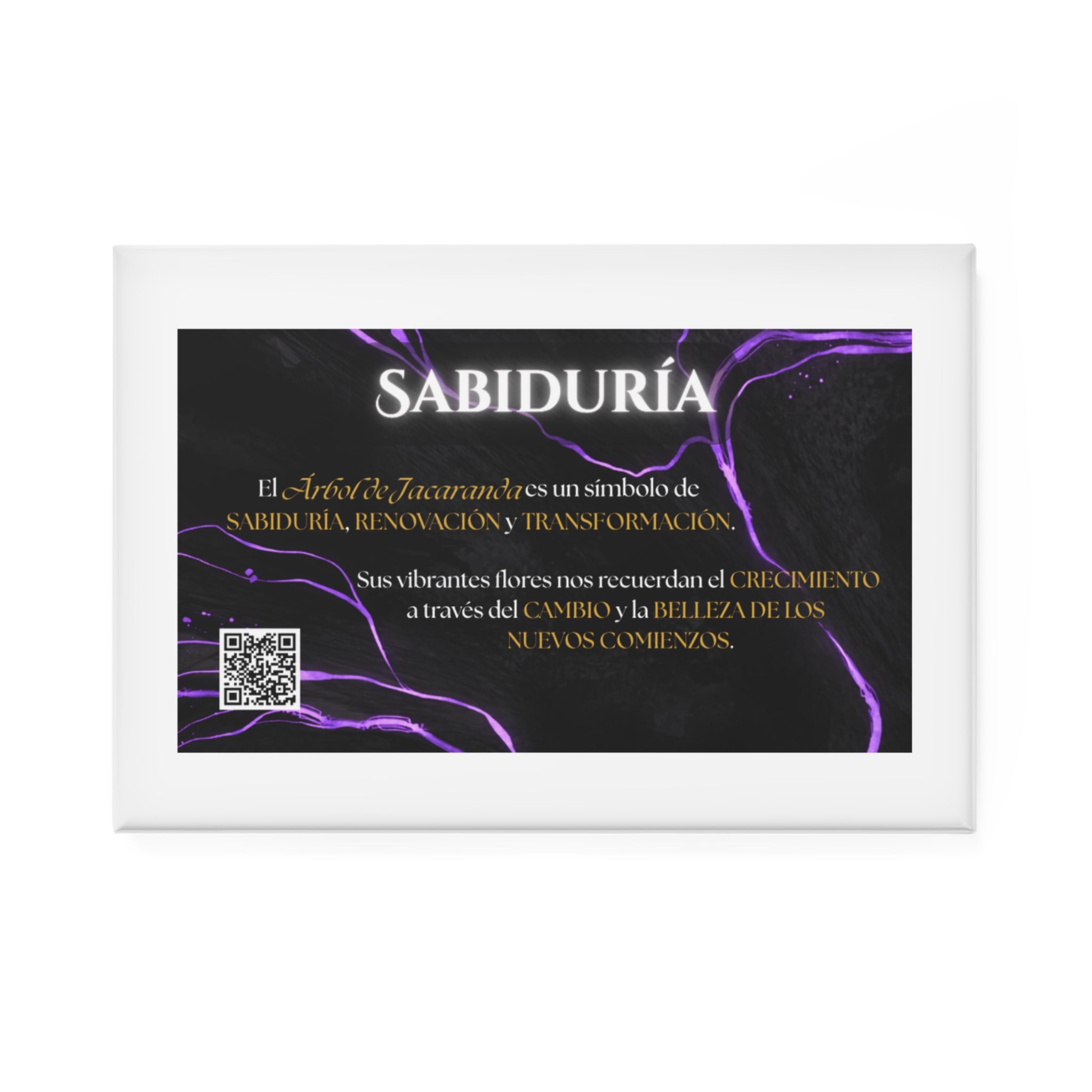 Árbol Jacaranda – Sabiduría y Transformación Imán